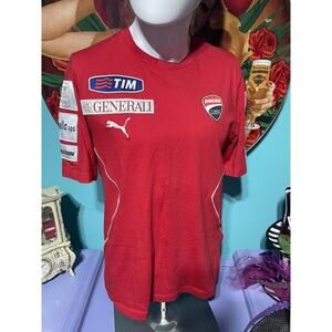 Ducati Puma‎ Motog T-Shirt Mens Size M AWESOME Condition